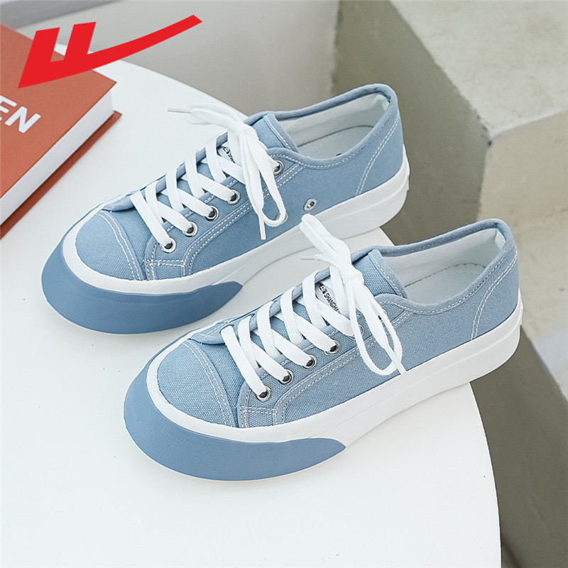 回力女鞋2021新款纯色韩版清新时尚简约帆布鞋网红超火休闲鞋批发