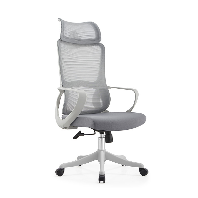 公司办公室员工办公椅网布带轮座椅会议椅工程商用职员办工椅