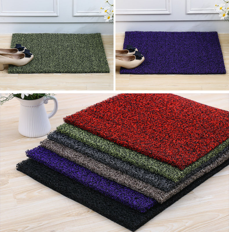 特厚垫子地垫门垫塑料丝圈家用厨房门口进门脚垫地毯汽车脚踏垫