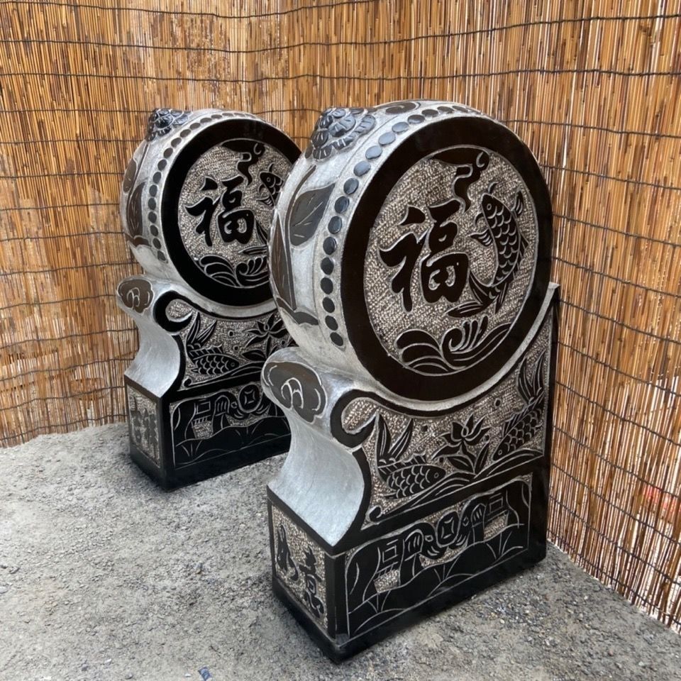 复古招财石雕