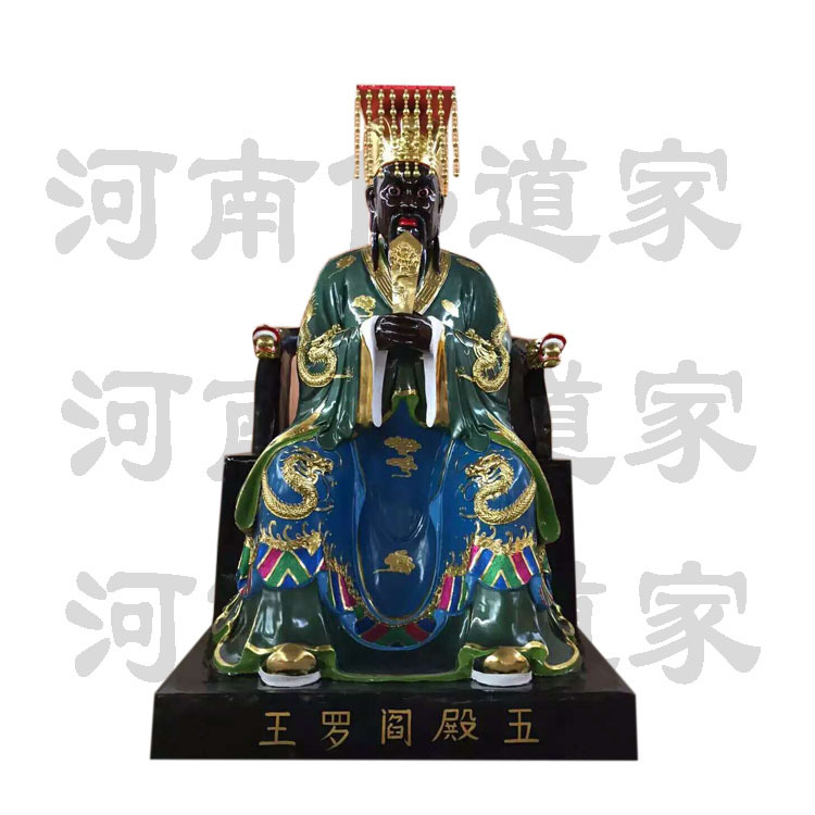 灌口神像 二郎神真君神像雕塑塑像 川祖菩萨 二郎显圣真君佛