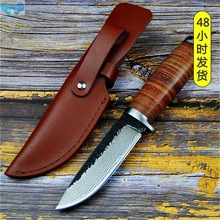 Sharp forging 60HRC manual hunting knife second cutting跨境