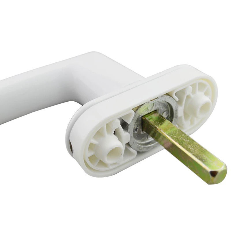 塑钢窗把手传动执手塑钢门窗配件窗户拉手外开下悬窗五金件拉手把