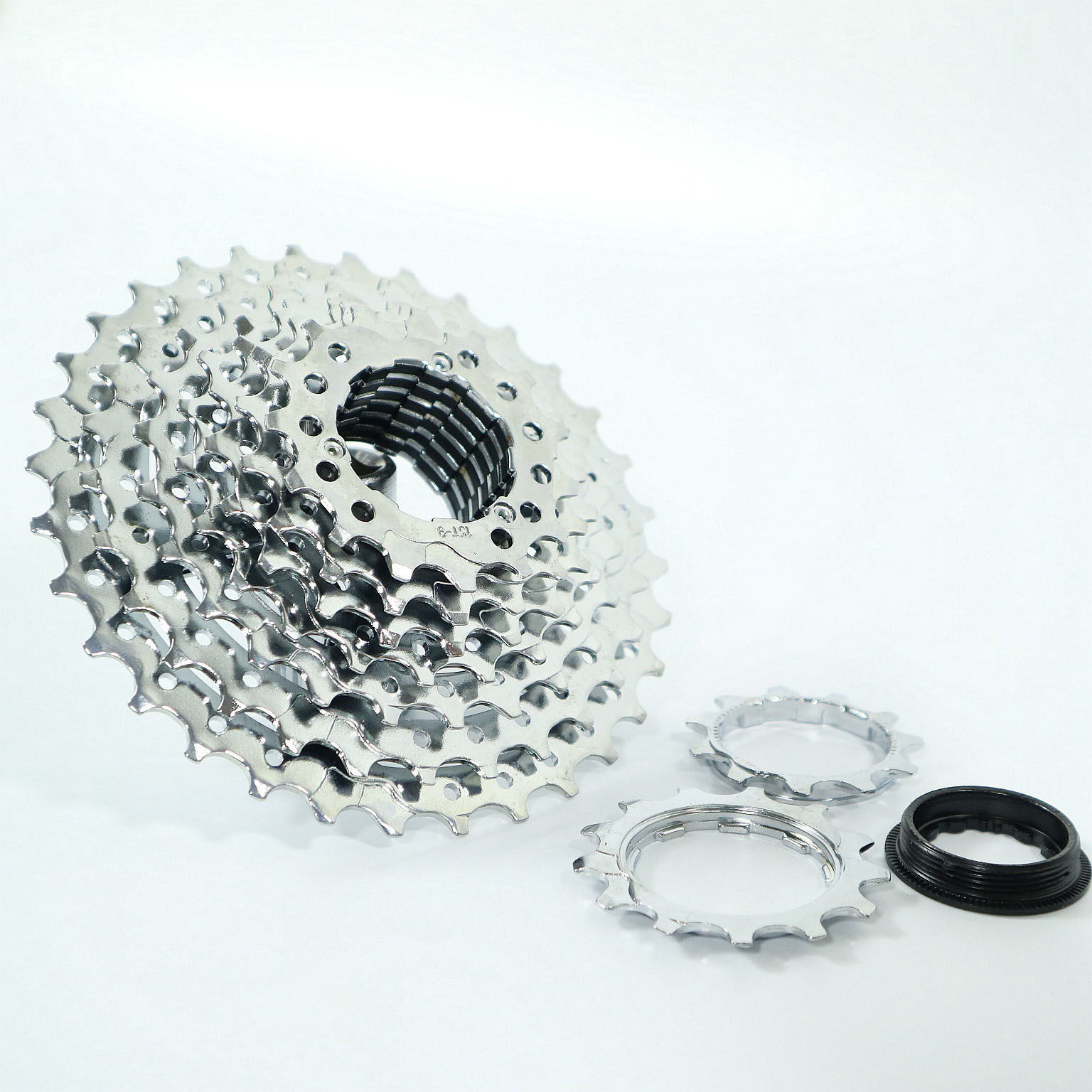 山地自行车飞轮7速8片9档后牙盘齿轮24速27速卡式旋式飞轮通用