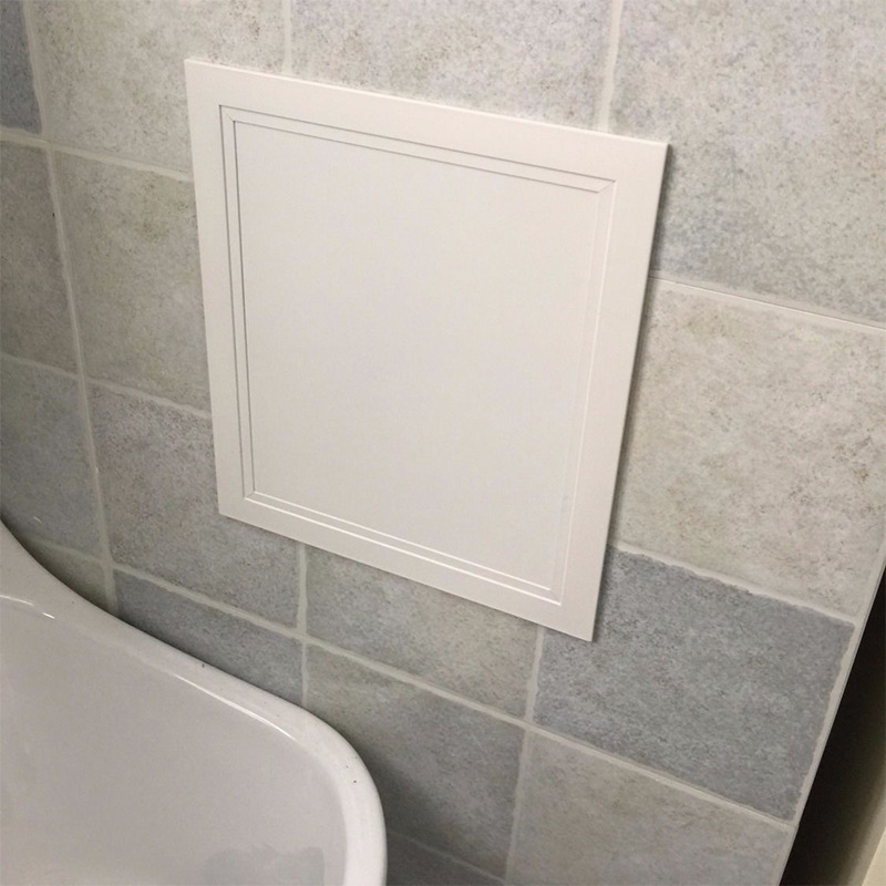 检修口装饰盖罩子卫生间下水管盖板管道铝合金吊顶空调检查口维修