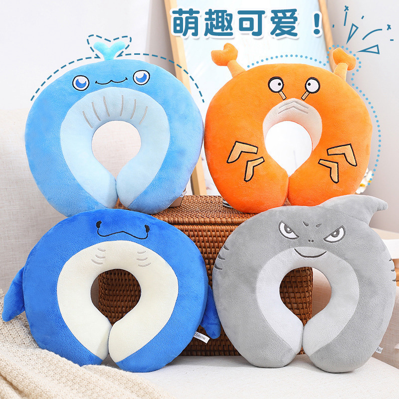 u型枕头护颈枕护脖子颈椎枕卡通飞机脖枕旅行枕午睡枕u型可爱靠枕