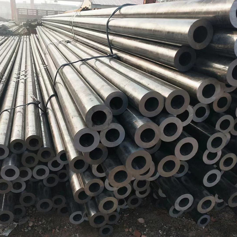 武汉16mn小口径无缝管定做加工圆钢掏空管sc50热轧厚壁无缝钢管