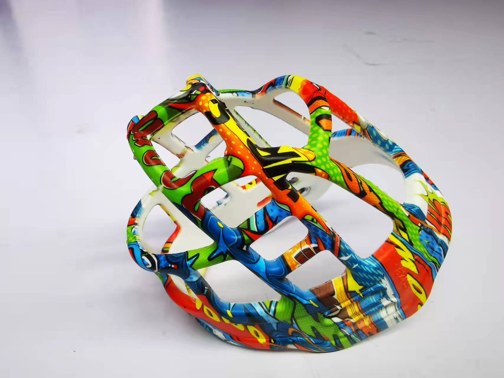 水转印 塑胶 硅胶tpu狗狗防咬口罩水转印加工