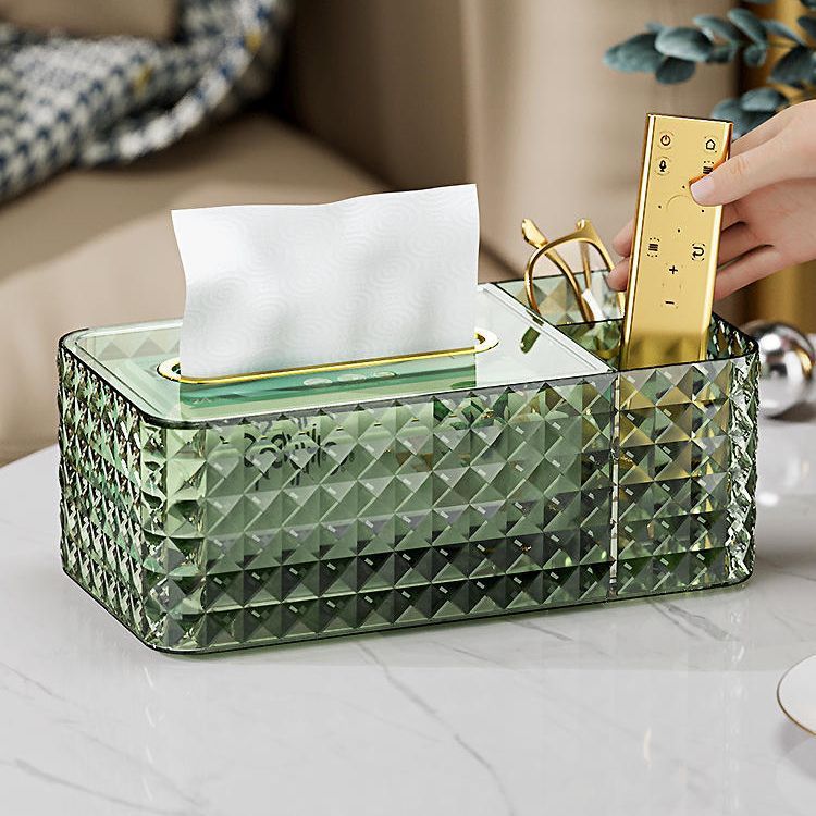 Tissue Box Home Living Room Restaurant and Tea Table Table Remote Control Sundries Multifunctional Storage Makeup Tissue Storage Box