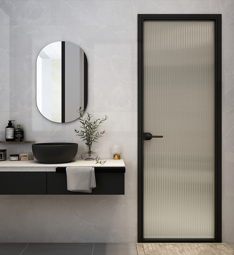 办公室玻璃平开门