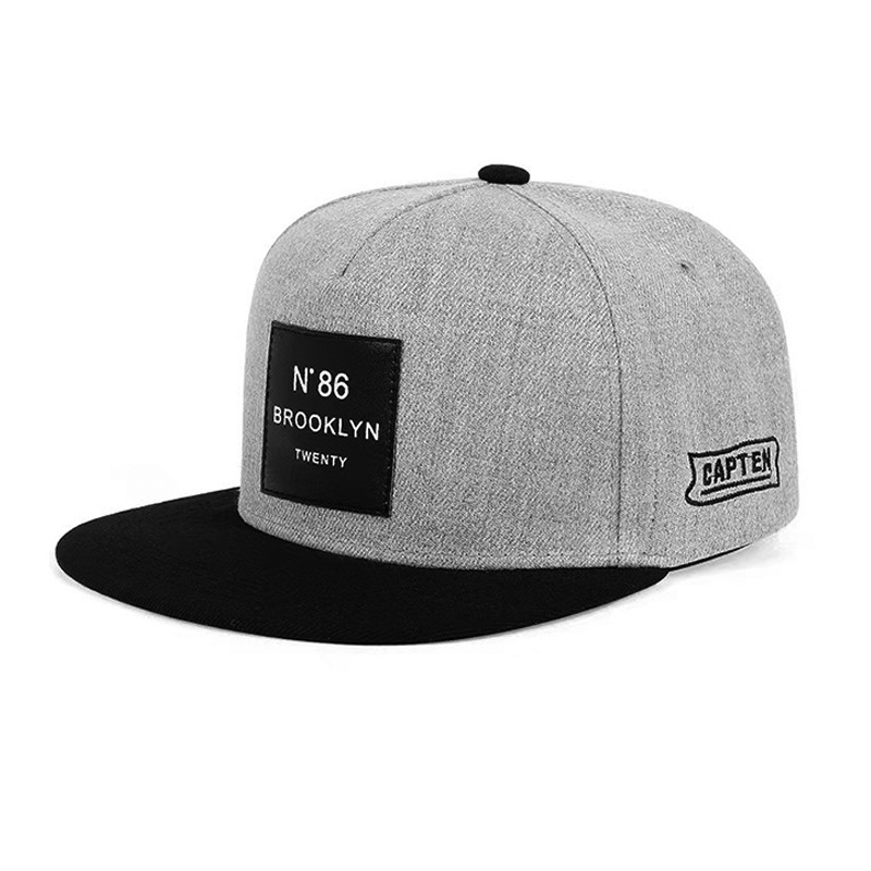 popular sports fashion casual japanese letter labeling ins neutral simple hip hop style all-match hip hop hat