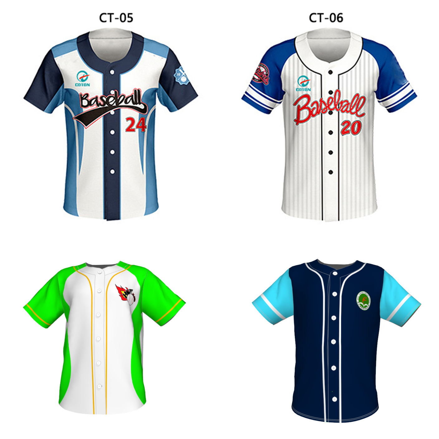 垒球衣棒球服队服个性印制logo排休闲比赛服男女运动套装班服运动