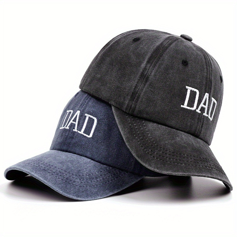 dad mom字母刺绣户外运动水洗棉板球帽遮阳帽-阿里巴巴