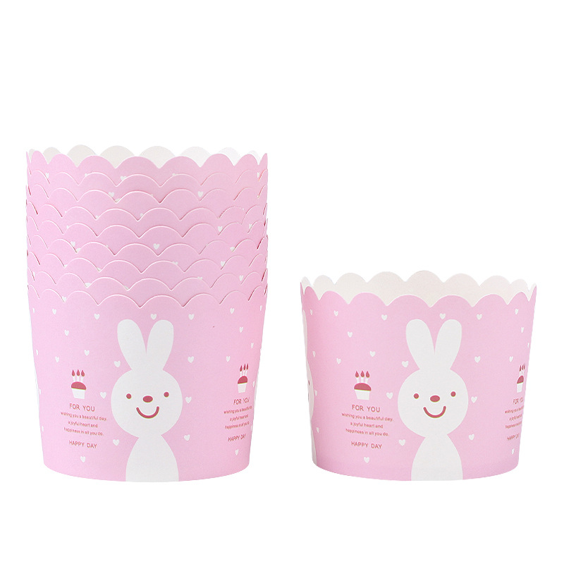 Medium Cake Paper Cups Cartoon Multiple Options Cute Muffin Cup High Temperature Paper Cups Baking Supplies Cake Cup
