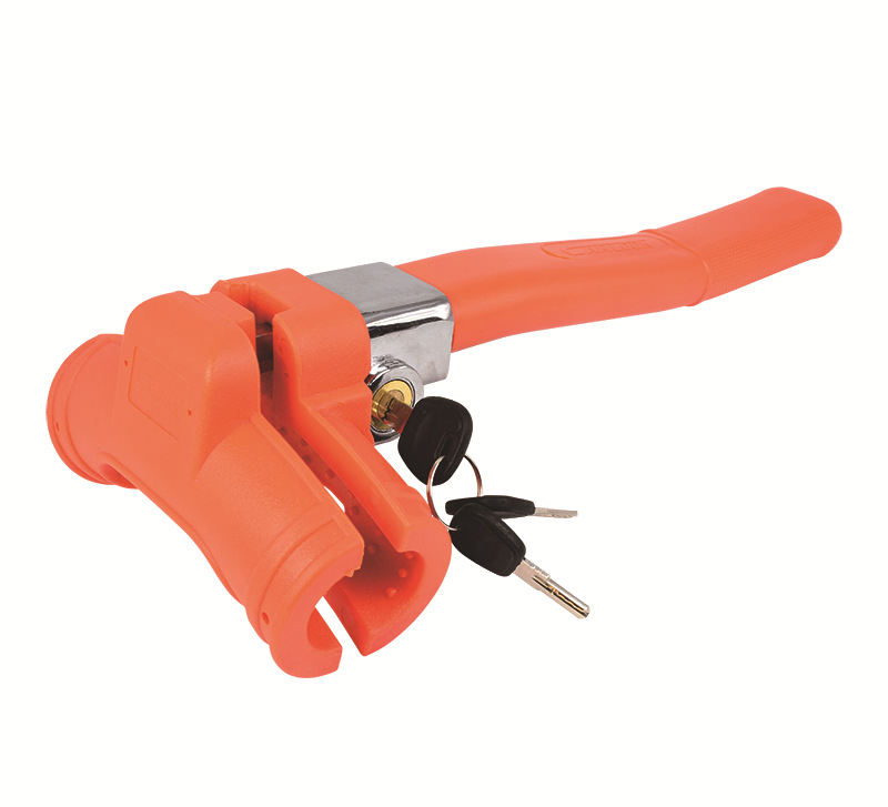legendary lock industry wenzhou source manufacturer t-shaped steering wheel lock car lock vehicle anti-theft lock 369