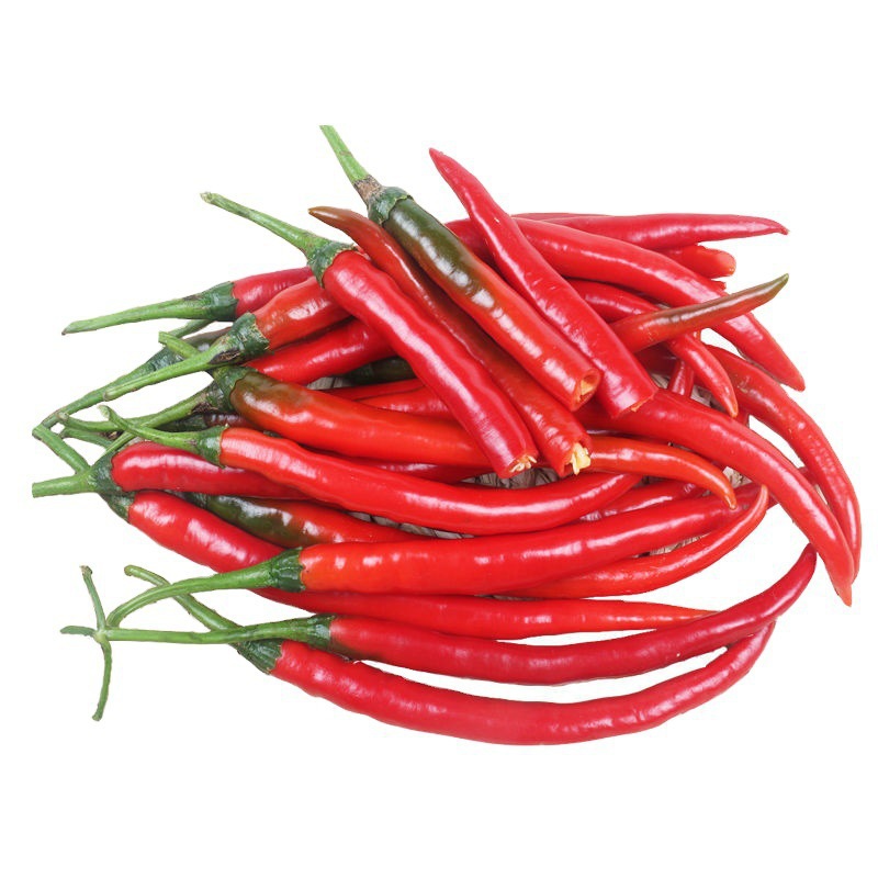 5斤贵州新鲜红辣椒二荆条中辣泡尖椒红线椒剁椒