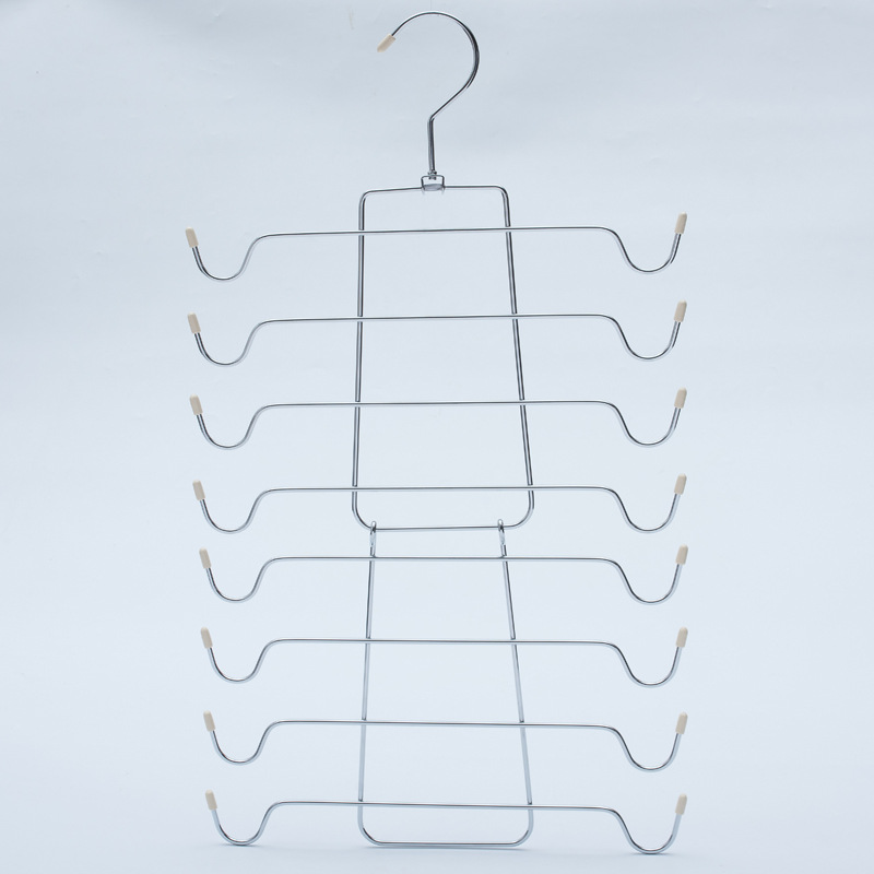 Hanger Storage Rack Underwear Hanger Clothes Hanger Multi-Layer Hanger Space Saving Clothes Rack Foldable Factory Direct Supply