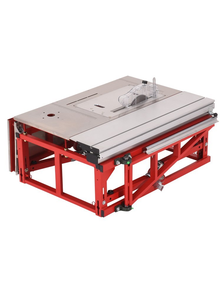 折叠木工推台锯子母无尘锯多功能台锯精密锯工作台推台锯摇臂