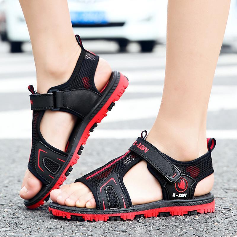 男童凉鞋2021夏季新款防水防滑户外休闲时尚中大童小学生沙滩鞋子