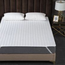 酒店宾馆民宿家居床上纯白色保洁垫保护垫加厚床护垫席梦思褥子