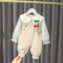 婴儿服新生衣服春季洋气公主套装分体一岁6七7九10个月女宝宝春装