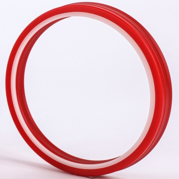 青岛厂家 车削进口红色聚氨酯液压油缸油封密封圈 气缸活塞密封圈
