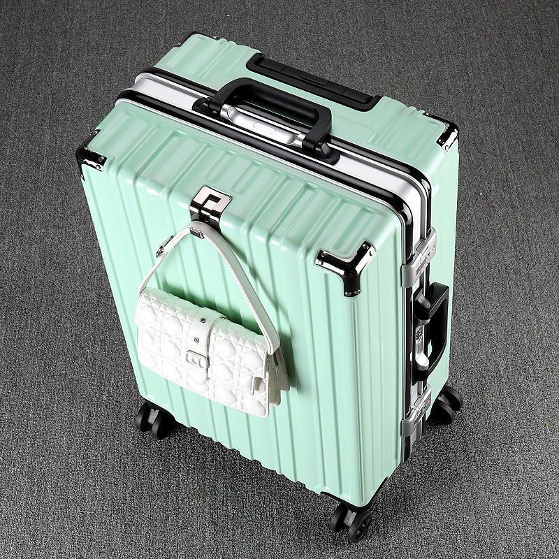 Aluminium Frame Luggage Luggage Men's Large Capacity Universal Wheel Student 24 Password Suitcase Female Cross-Border Suitcase Wholesale