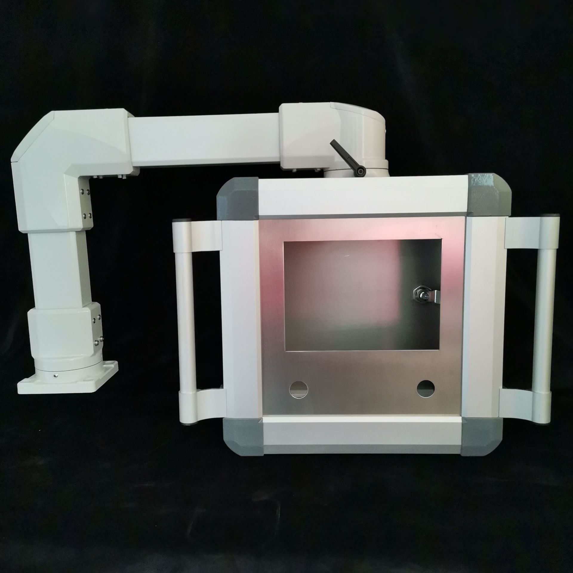 人机界面触控组件配件电气柜工厂机箱控制旋转臂连接管机床吊臂