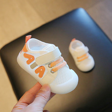 2024年新款春夏宝宝鞋子婴儿软底防滑学步鞋男女宝宝网面透气单鞋