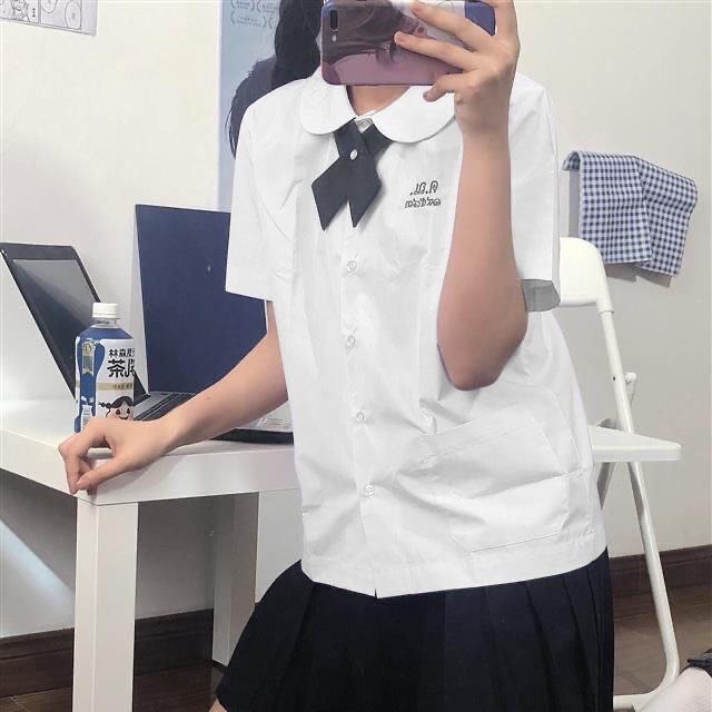 泰国校服娜诺禁忌女孩初恋泰式短袖衬衫jk制服套装裙子女学院风夏
