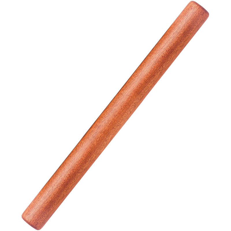 Solid Wood Rolling Pin Large Making Dumpling Wrapper Dedicated Roller Lever Rolling Pin Rolling Pin Household Lengthened Rolling Pin Artifact