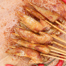 疯狂小鸡翅串鸡尖小串油炸烧烤冷冻半成品串串翅尖食材 100串一包