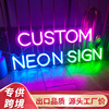 led The neon lights Cross border Explosive money english Modeling lights customized Confessions birthday Party Decorative lamp Foreign trade supply