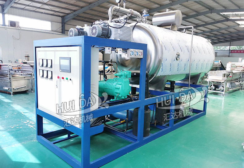 厂家定制鸡胸肉冻干机 宠物零食鸡肉粒冻干设备 商用冻干鹌鹑机器