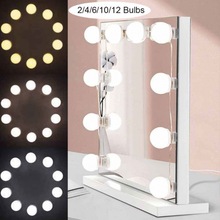 LED Light Makeup Mirror Bulbs Vanity Lights USB 12V Bathroom