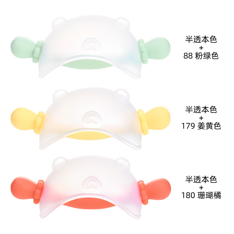 Hot Sale Teether Baby Pacifier 0-3 Years Old Happy Bite Silicone Custom Logo Mold Opening Maternal and Child Supplies Factory