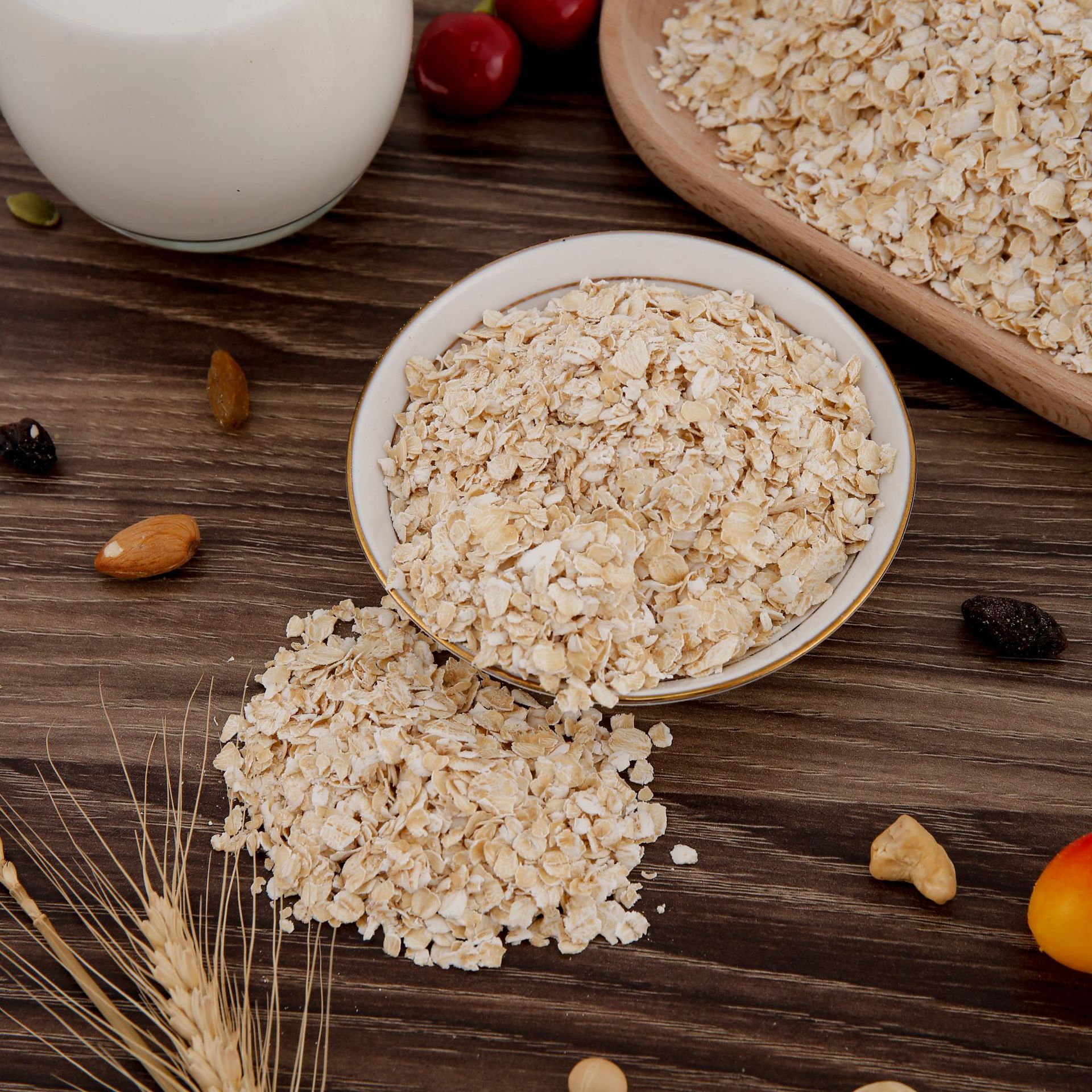 理想 澳洲进口纯燕麦片速食冲饮早餐代餐即食 即冲燕麦片