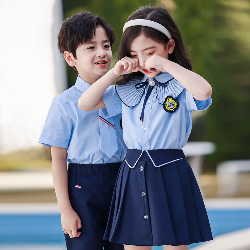 小学生夏季舞校服