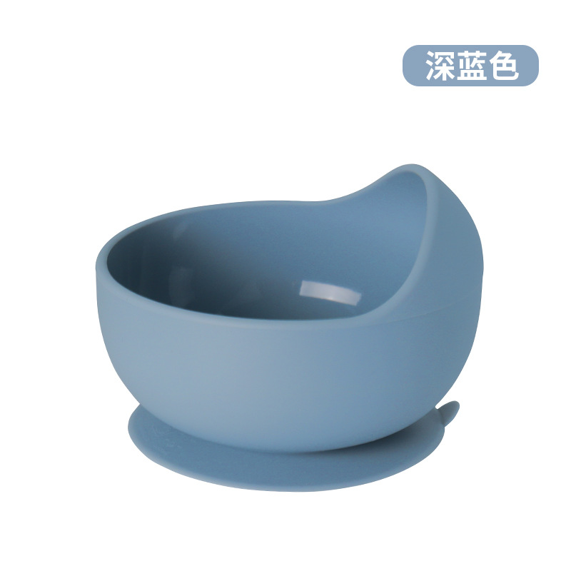Baby Snail Snack Catcher Silicone Children's Tableware Solid Food Bowl Silicone Plate Suit