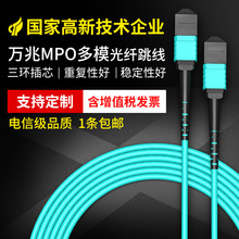 8芯12芯万兆单多模40G/100G集束光纤跳线IDC数据中心MPO-MPO/MTP 