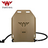 Yake Da New type kettle Flapper 1.75L tactics vest Internal bile PE5 outdoors Army fans protect kettle