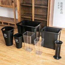 黑色塑料花桶加厚台湾生产玫瑰鲜花醒花桶冷藏延长保养桶花店用品