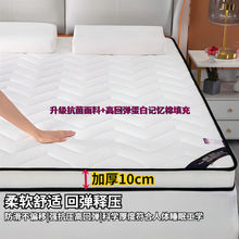 记忆床垫双面家用双人加厚学生宿舍单人专用榻榻米海绵床垫可折叠
