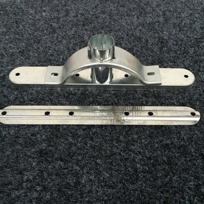 拖把配件棉纱拖把铁件木拖排拖铁头金属铁拖把头35cm 40cm 圆铁头