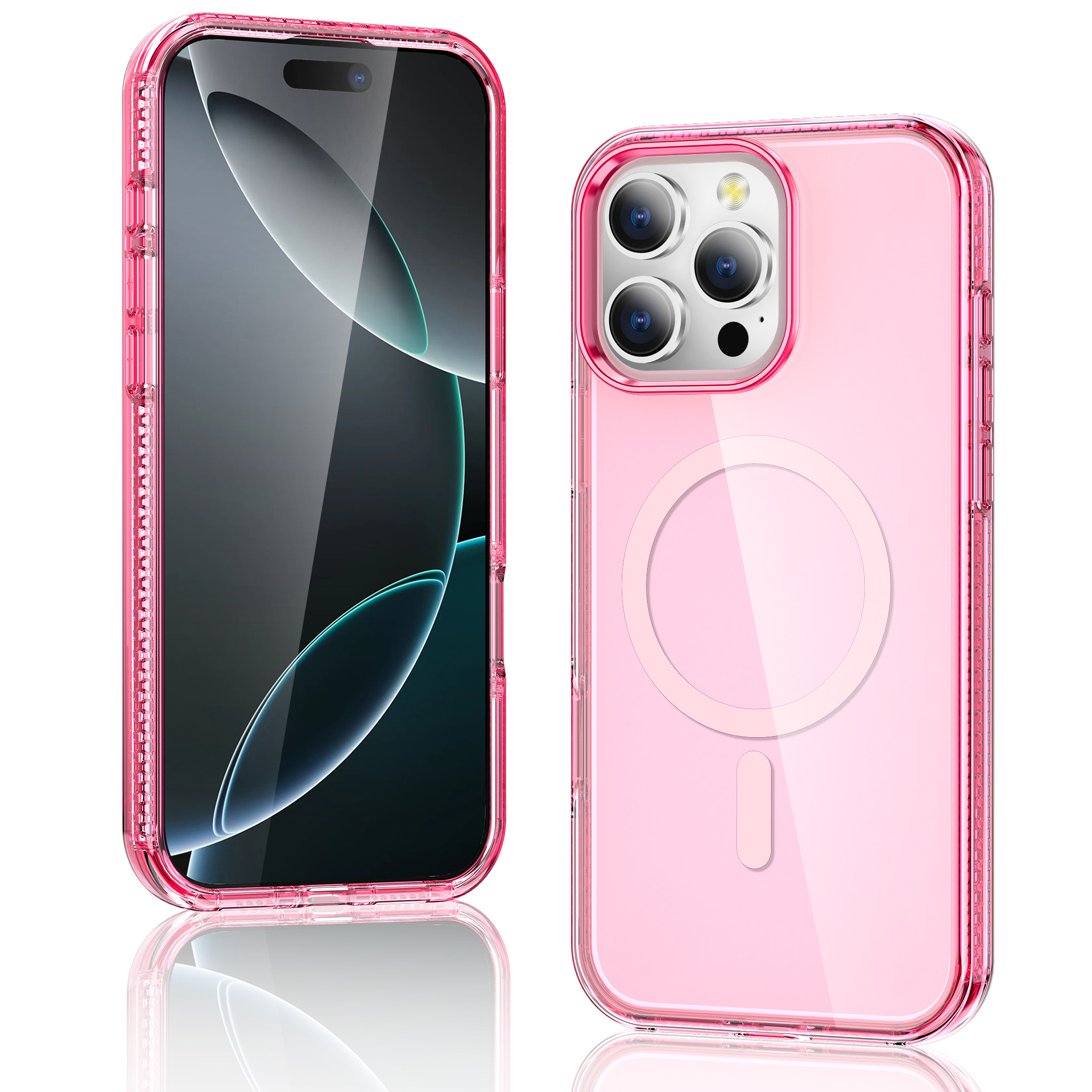跨境新品适用苹果17Air磁吸手机壳IP 16pro仿原壳15手机保护壳14