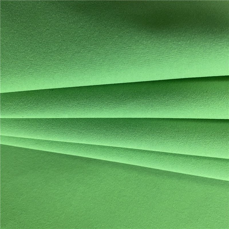 单面植绒鹿皮绒面料130克门幅150厘米材质涤纶黑白灰深蓝红绿棕