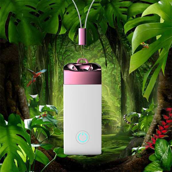 dc5v 便携式负离子空气净化器 小型随身穿戴式项链净化器i367105a