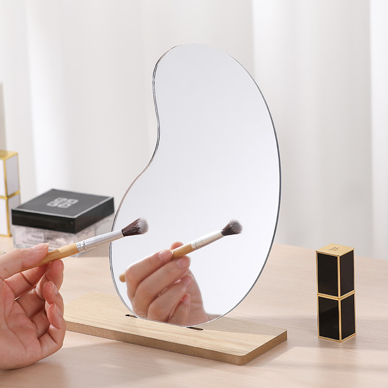 Internet Celebrity Ins Irregular Makeup Mirror Shaped Dressing Mirror Dormitory Desktop Decorative Mirror Acrylic Mirror