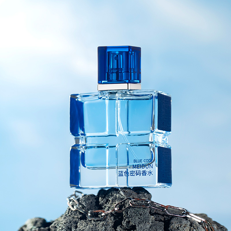 Mei Dun Blue Password Men's Blue Wooden Fragrance Charm Natural Long Lasting Fragrance Men's Light Perfume Generation Hair