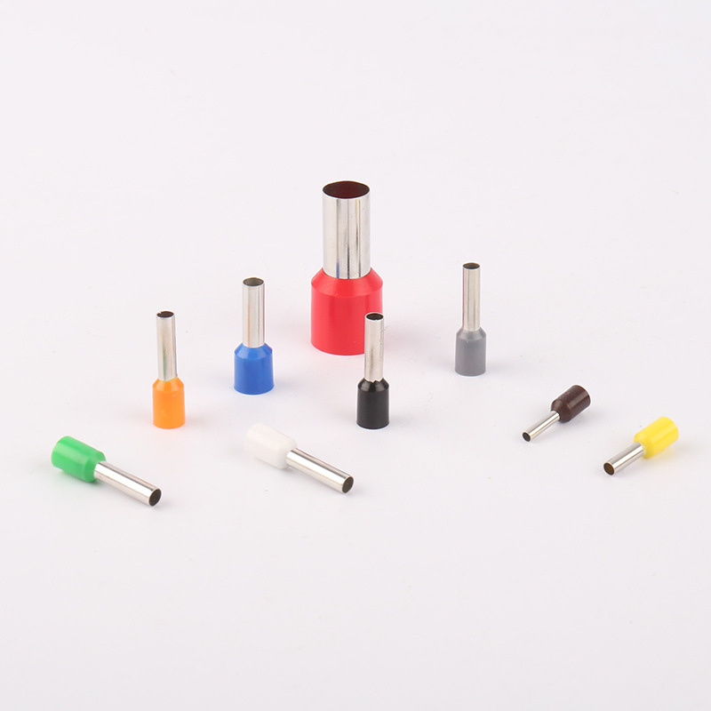 ve0508 管形预绝缘接线端子 冷压接线端子 e型管插针式 欧式端子